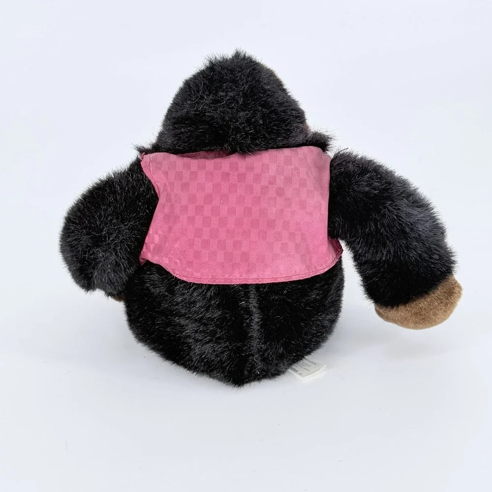 Dandee Talking Gorilla Plush Pocket Watch Vest Tie Monkey